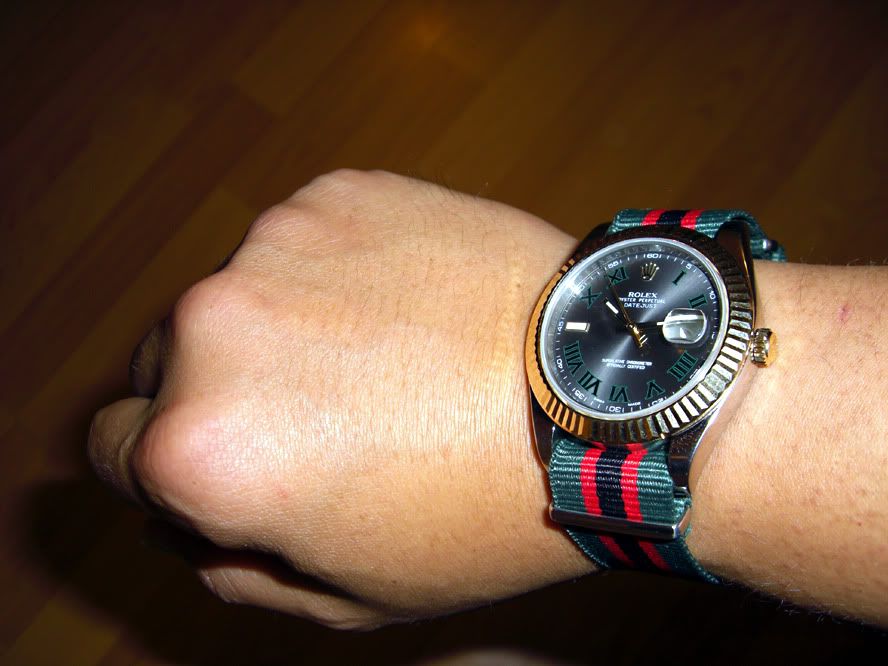 datejust on nato strap